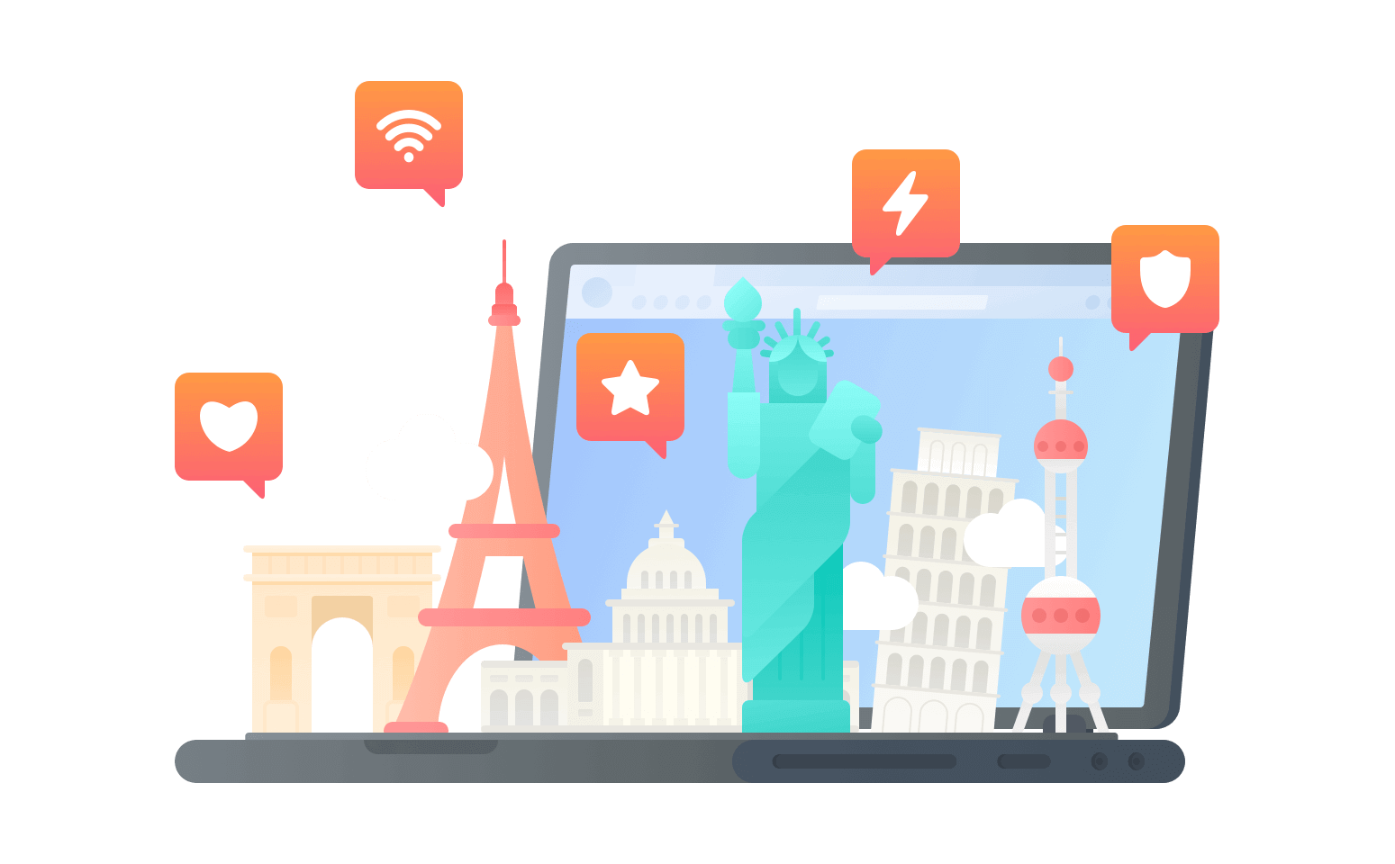 海外翻回国VPN - Fast CN